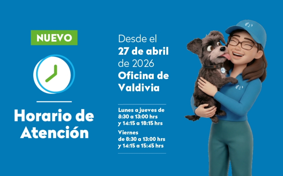 Aguas Décima cambia horario de atención en Valdivia